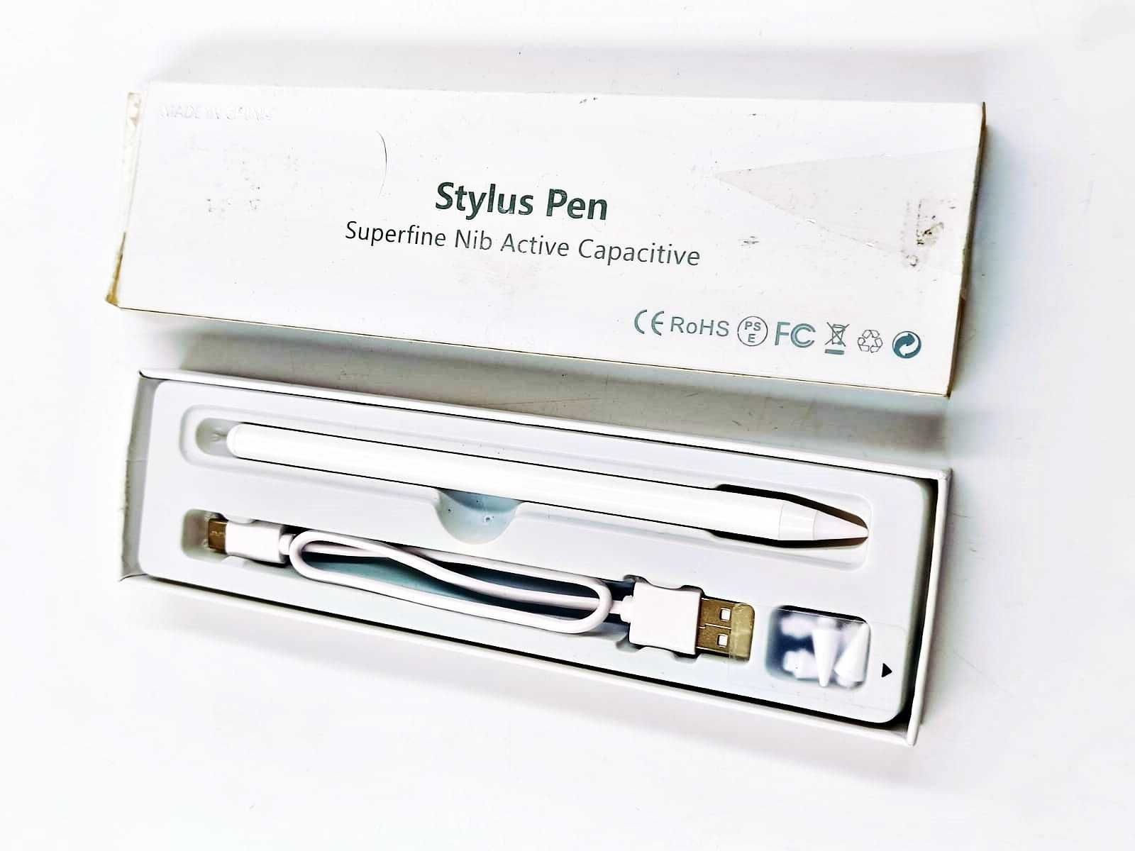 Rysik Stylus Pen | iPad 6-10/Mini/Air/Pro | USB-C, Palm Rejection