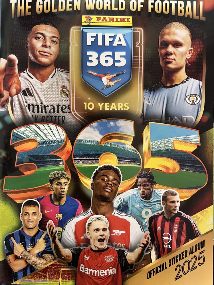Cromos Caderneta FIFA 365