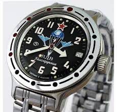 Восток Амфибия ВДВ 420288 Мужские часы механика Автоподзавод