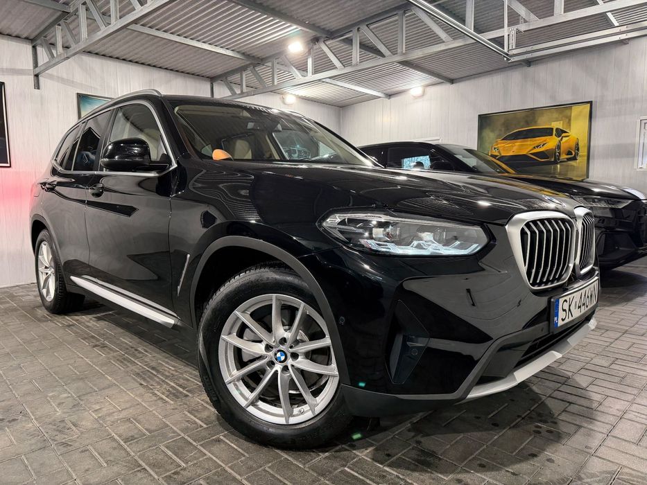 BMW X3 Full Led Jasna Skóra Navi Profesional Kamera El.Hak Rolety Lane Assist