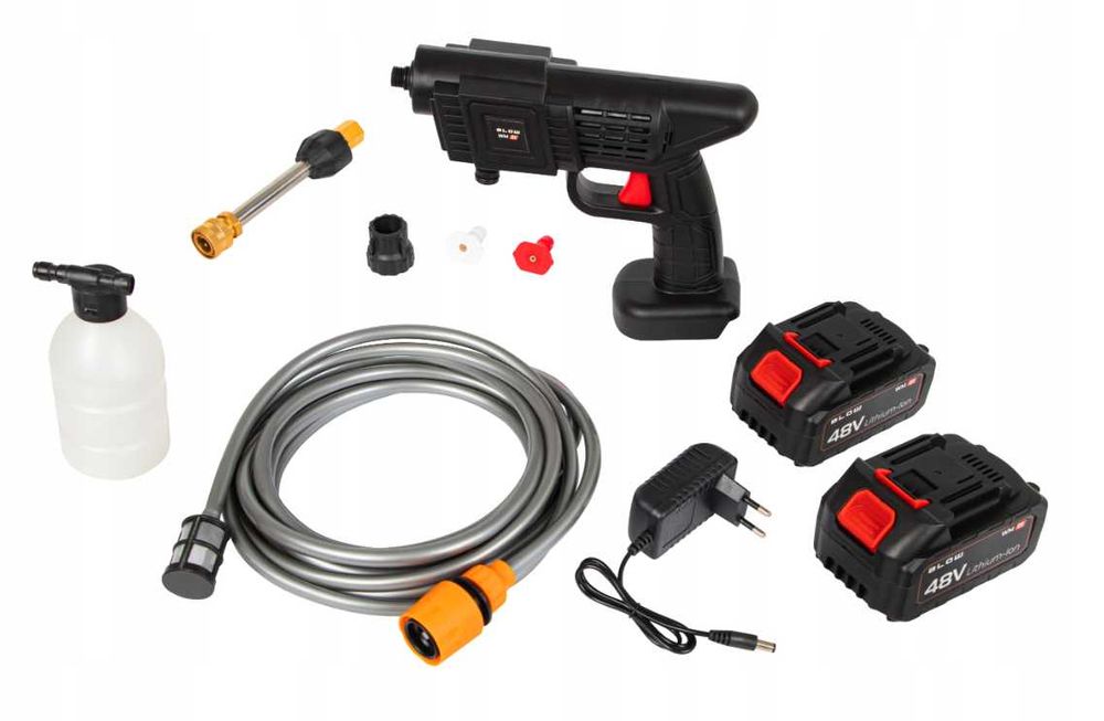 MYJKA Ciśnieniowa AKUMULATOROWA DO Ogrodu Ksotki 2X Aku WalizkaZESTAW