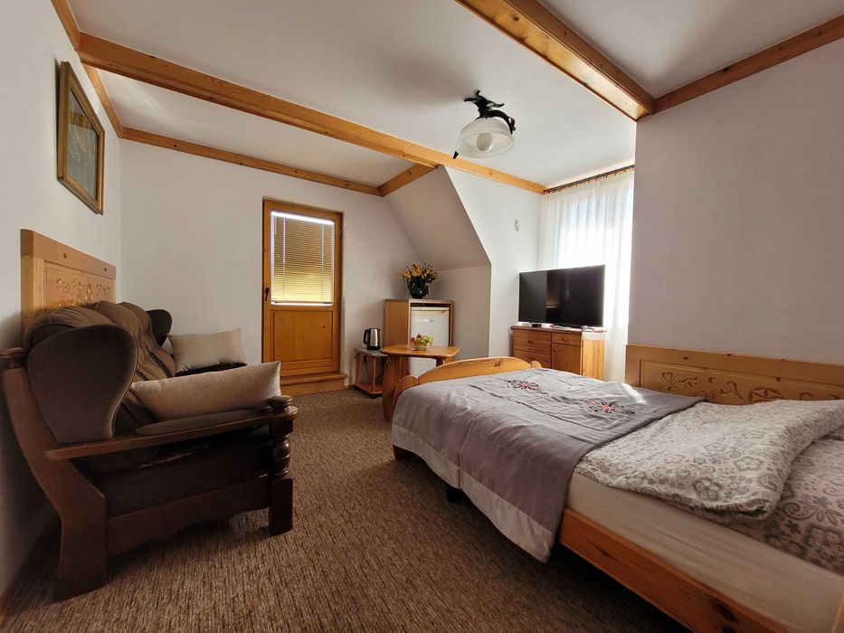 ZAKOPANE-Apartament 4os.Studio,Pokoje w centrum-WIDOK na GÓRY