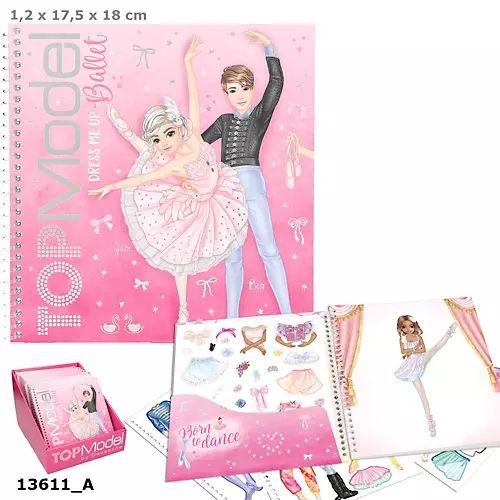 Zestaw Dress Me Up Top Model Balet 13611A. Depesche. Nowy Produkt