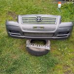 Toyota avensis t25 передній бампер як на фото