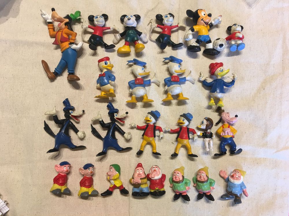 Bonecos PVC antigos Bullyland Disney