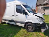 Mercedes sprinter maxi 2013r, faktura vat po kolizji