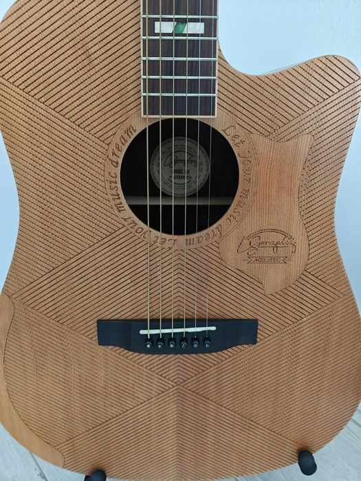 Guitarra Acustica Elétrica PRO Gonzalez