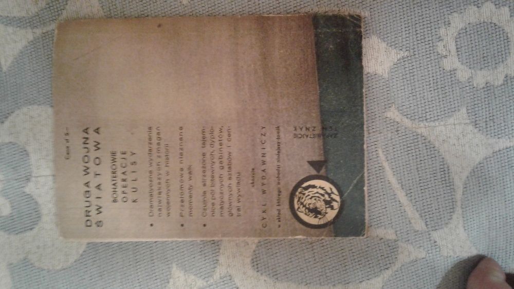 Desant na Drwar żółty tygrys