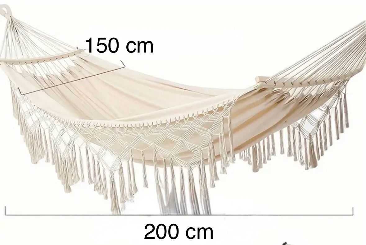 Hamak boho, makrama