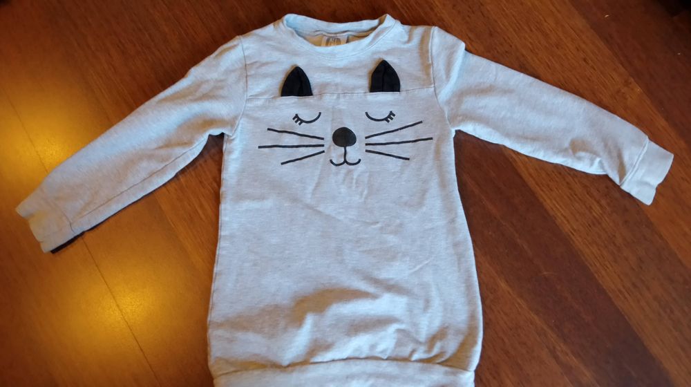 Tunika All for kids, rozmiar 104/110, kotek