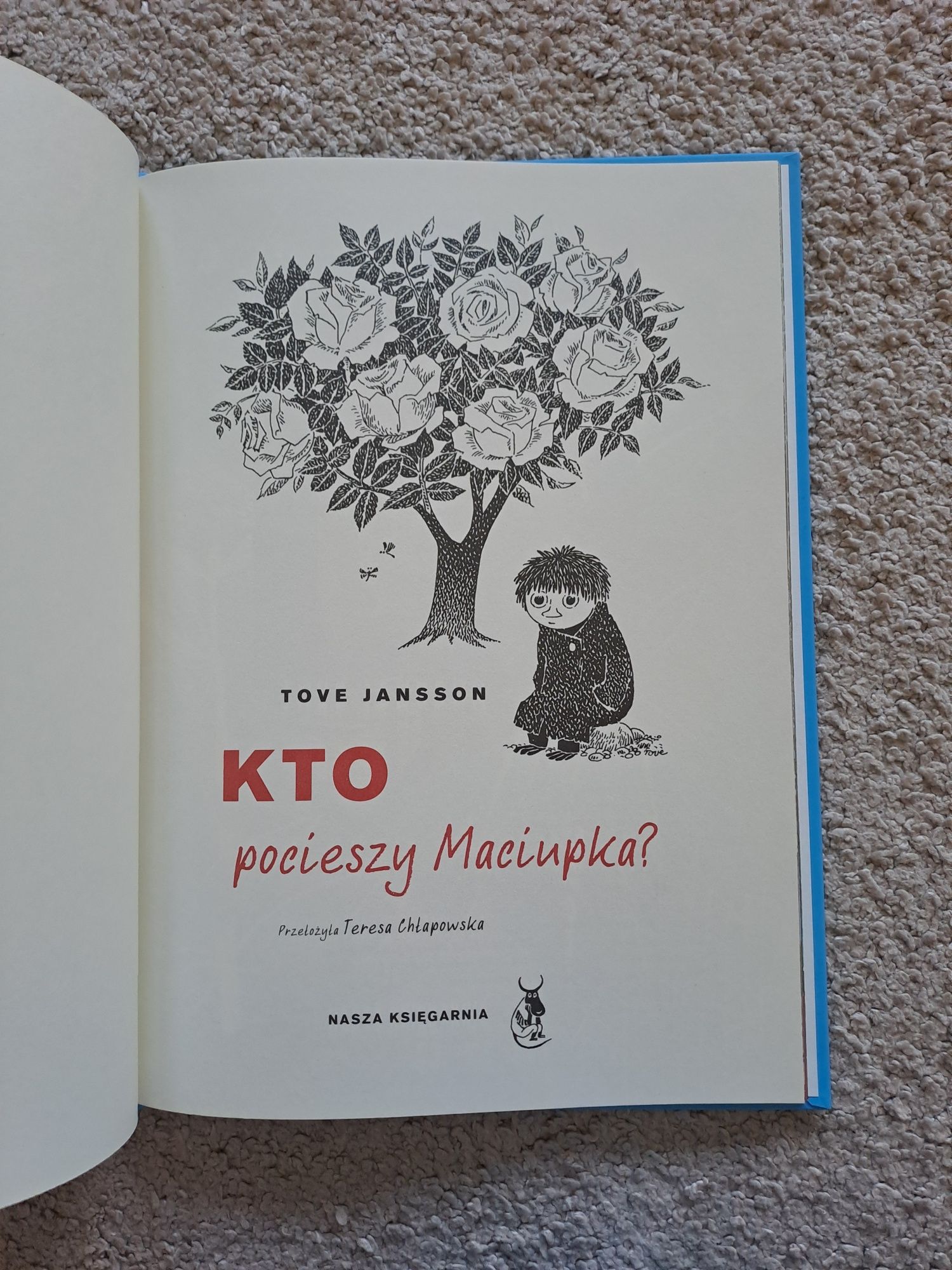 Kto pocieszy Maciupka? Tove Jansson oprawa twarda