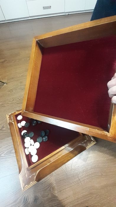 Подарок. Шашки.Ручная работа.