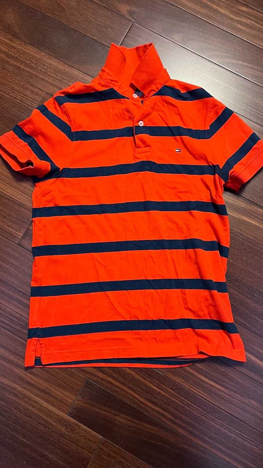 Polo w paski Tommy Hilfiger - męskie - rozmiar S