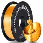 Filament GEETECH pla silk gold złoty 1kg 1,75mm