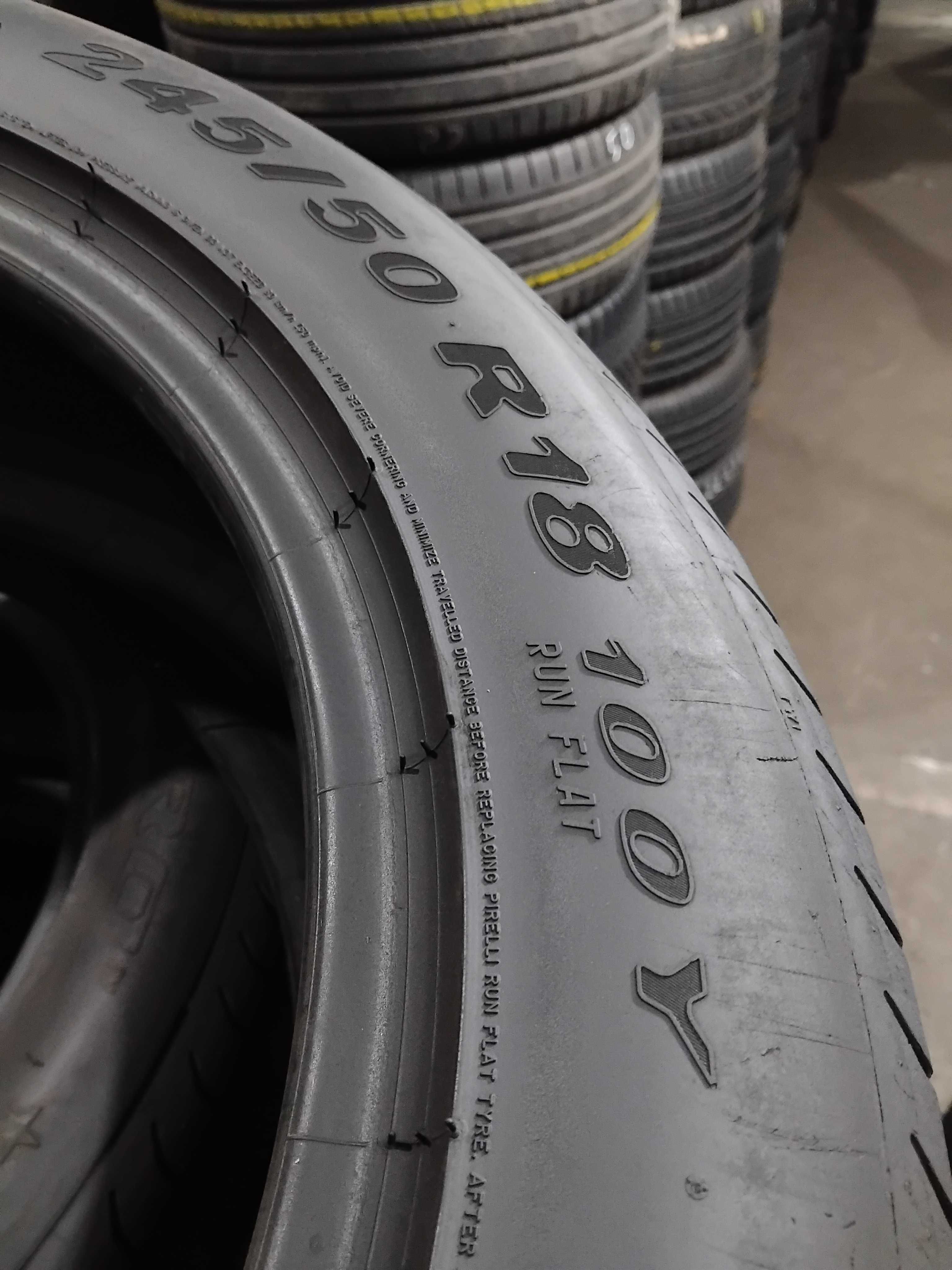 Шини бу 245/50 R18 Pirelli PZero Ran Flat Пара