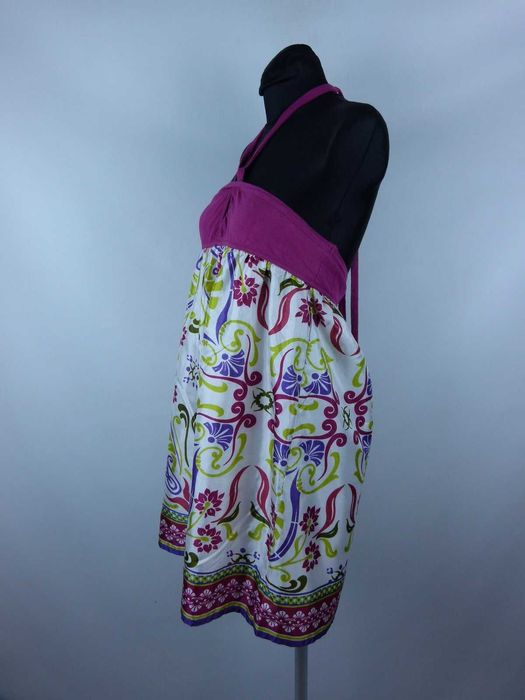 Zara TRF satynowy top tunika bluzka / S