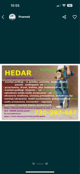 PROFESJONALNIE -Montaż, układanie paneli podłogowych, deski ,jodełki