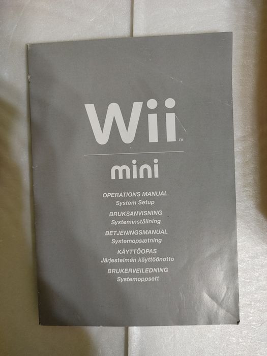 Nintendo Wii mini Nintendo игровая приставка