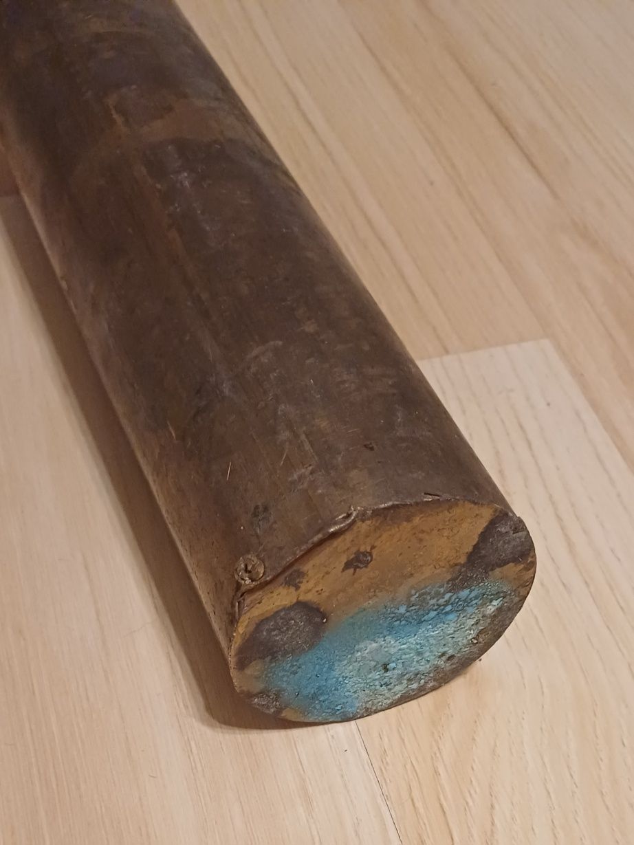 Wałek z litego brązu Ø65x215 mm   do toczenia / odlew / tuleje
