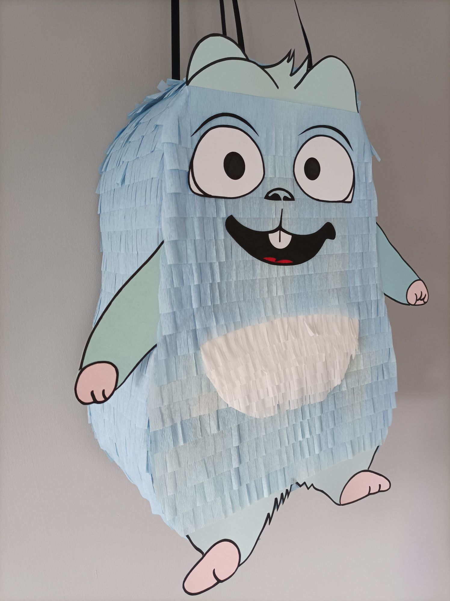 Piniat handmade wzór Leming