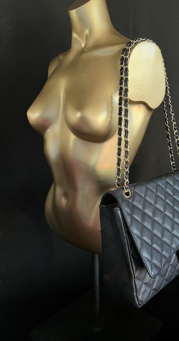 Duża torebka skóra skórzana jumbo maxi największy  rozmiar XXL XL