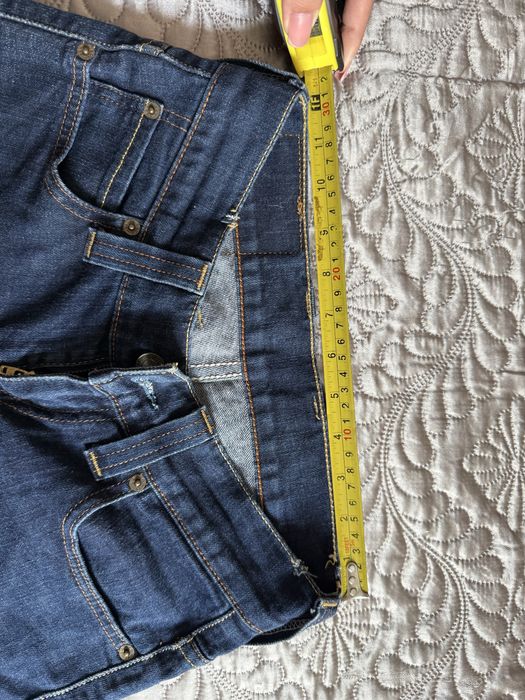 Levis damskie spodnie jeansowe wysoki stan rurki