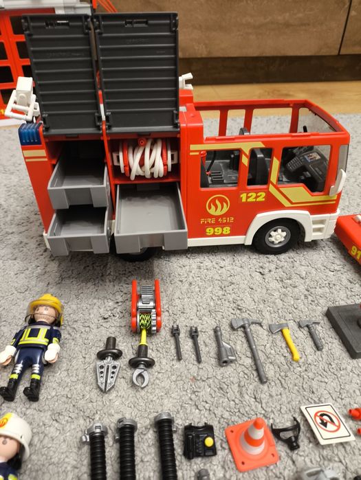 Straż remiza playmobil