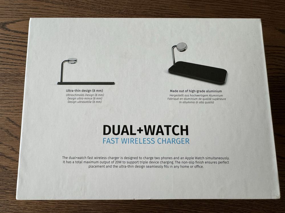 Ładowarka Zens Dual+Watch