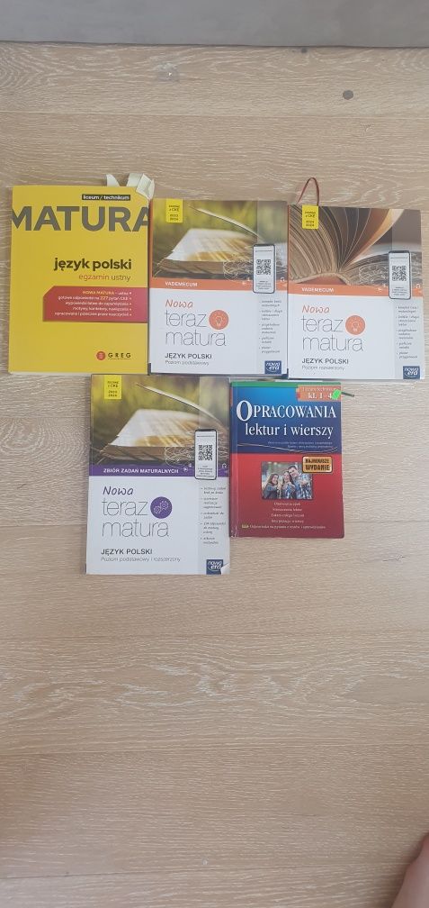 Książki do liceum i matury