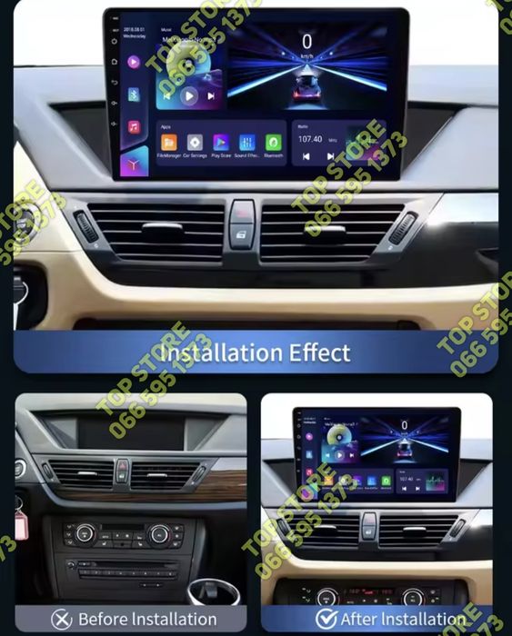 ‼️ BMW X1 E84 ‼️ Android магнітола Carplay Android auto 4G GPS QLED