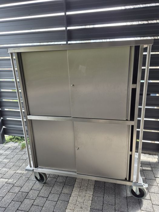 Szafa mobilna gastronomiczna nierdzewna