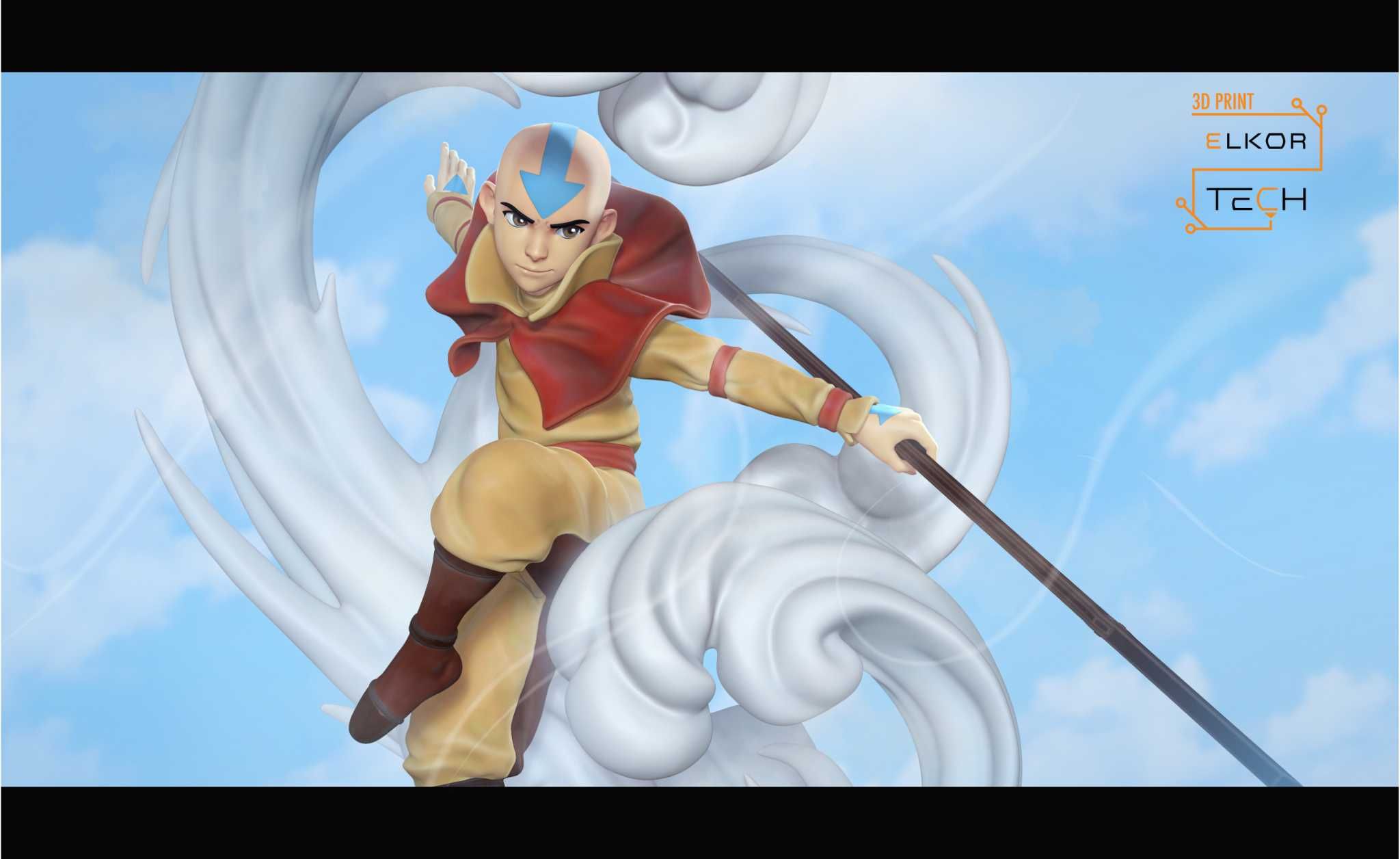 Figurka Aang - Mistrz Powietrza z Avatar: The Last Airbender