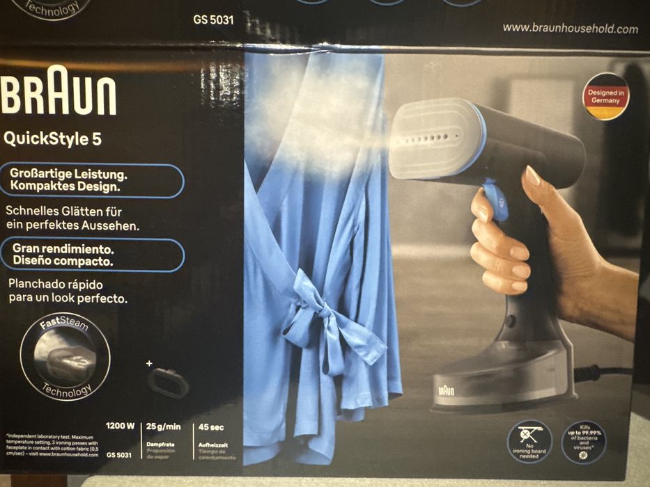 Parownica do ubrań (Steamer) BRAUN QuickStyle 5 GS5031BL