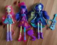 Zestaw oryginalnych lalek My Little Pony Equestria Girls