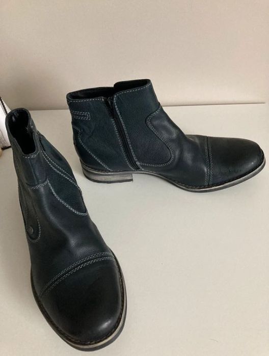 Buty, botki skórzane Lasocki 41/42, stan bardzo dobry.