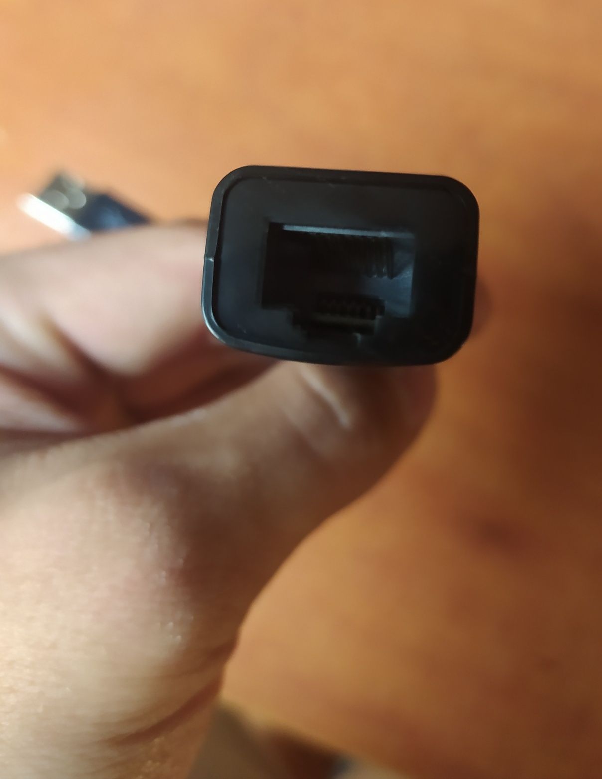 Adapter przejściówka kabla sieciowego lan na usb