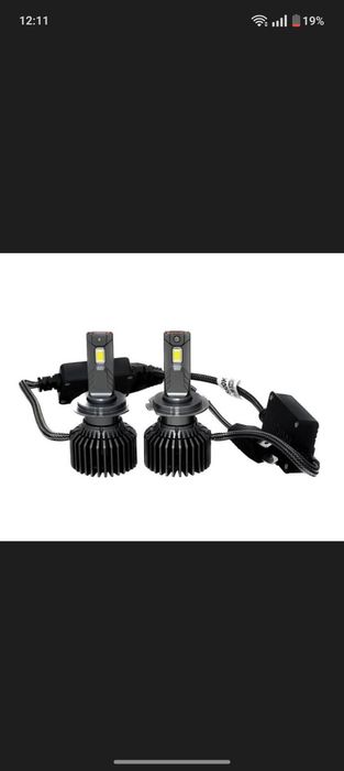 Пара LED ламп Michi MI LED Can H7, H4  5500K 75W