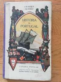 livro antigo História de Portugal 1930