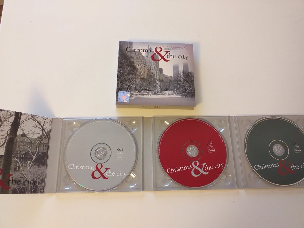 Komplet 3 plyt muzycznych cd Christmas & the city