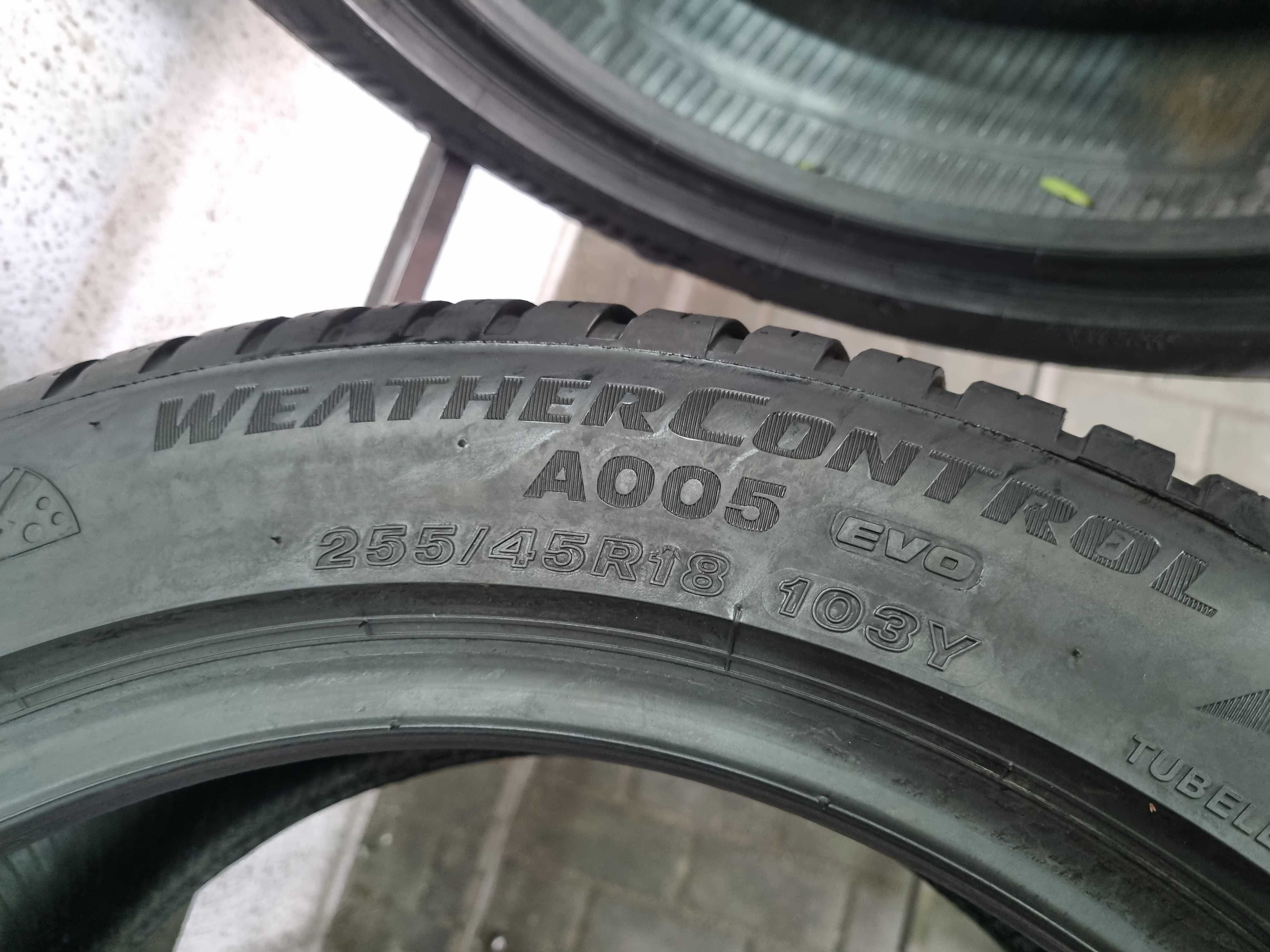 255/45/18 103Y Bridgestone Weather Control A005 EVO DOT.1623