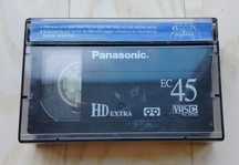 Kaseta do kamery VHSC EC45 Panasonic