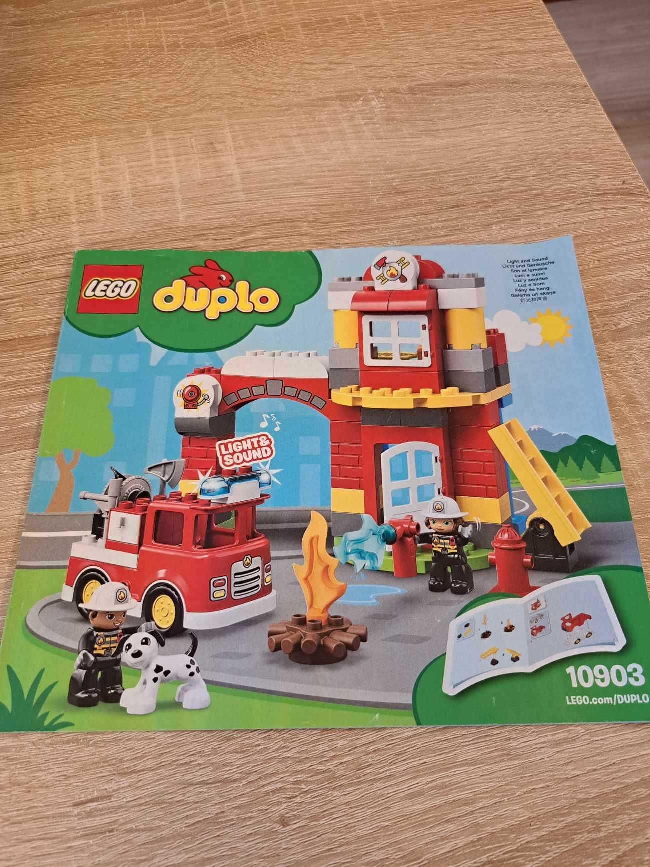 Lego Duplo 10903 Remiza strażacka 76 elementów