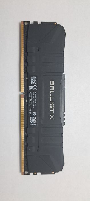 Pamięć RAM DDR4 Crucial Ballistix 8GB 3200MHz CL16 BL8G32C16U4B