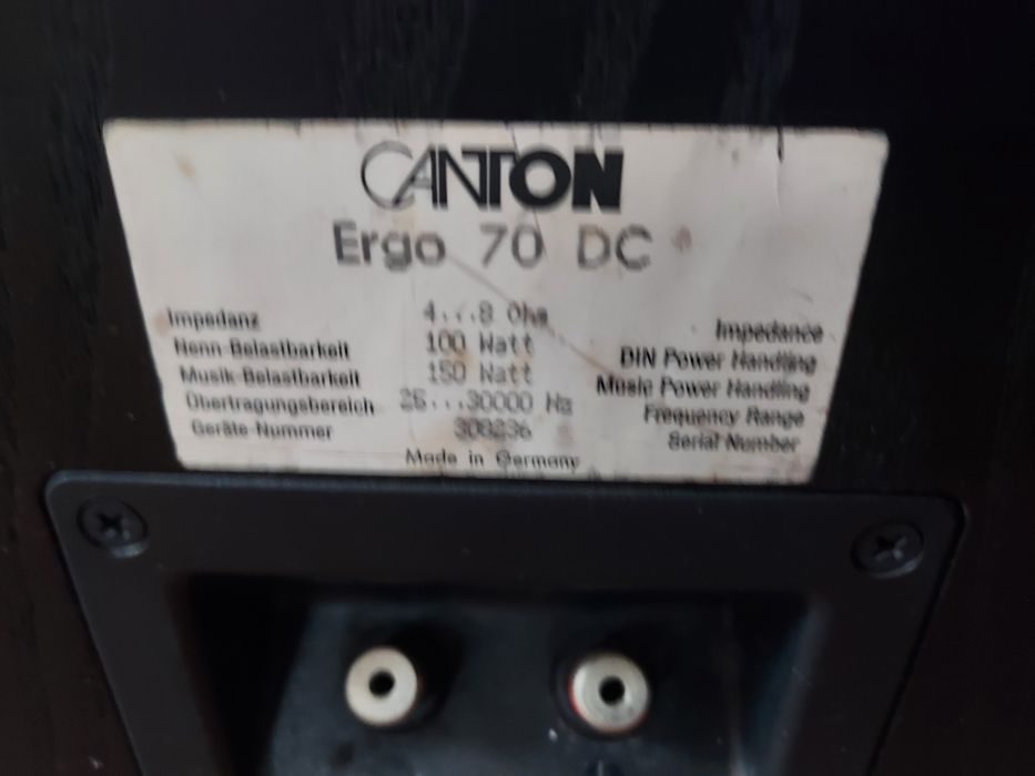 Kolumny Canton Ergo 70 DC