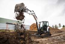 Minikoparka wynajem koparka Bobcat Volvo Wacker Kraków - Min. 3 dni