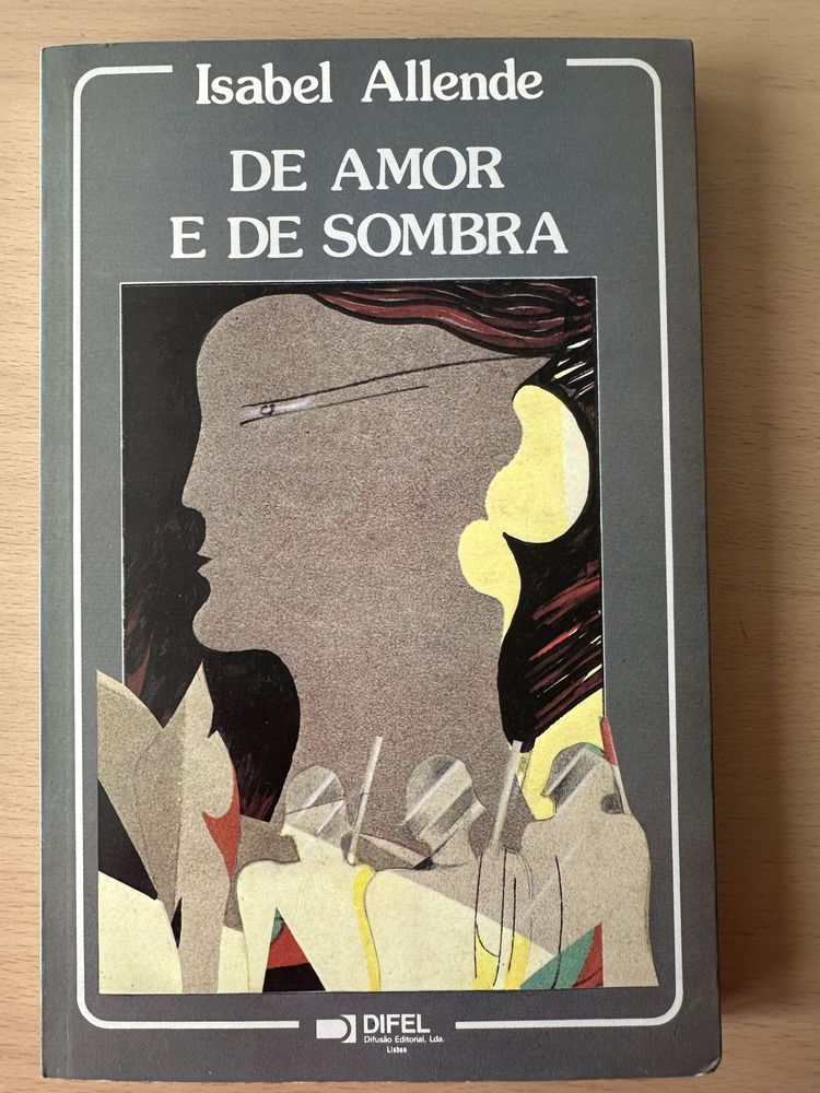 Livro “De Amor e de Sombra” de Isabel Allende