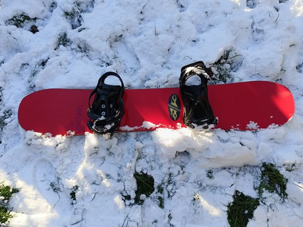 Deska snowboardowa viman 140 vimana czerwień