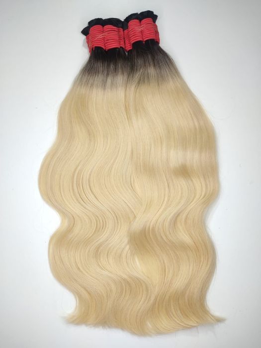 Cabelos loiros 100% humanos