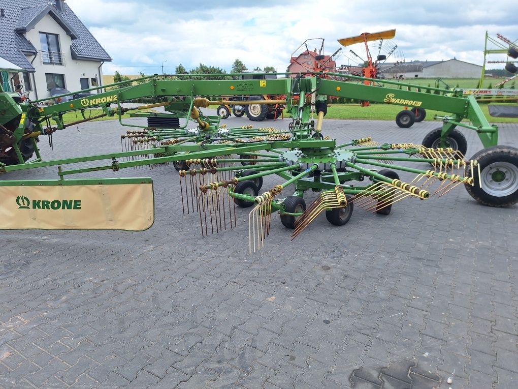 Zgrabiarka Krone Swadro 907 do boku Fella Kuhn pottinger claas