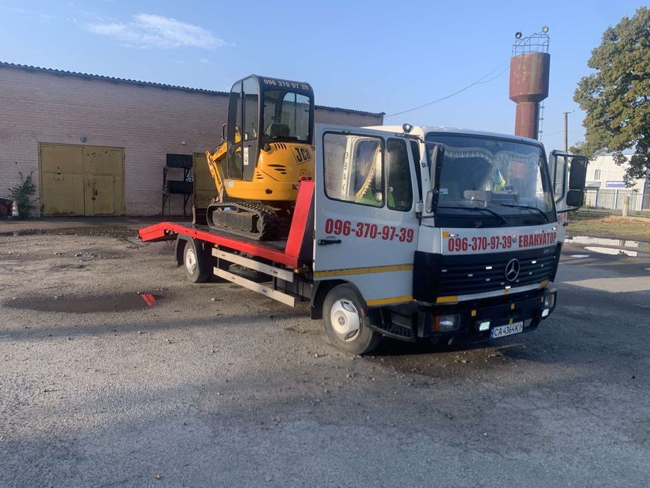 Послуги Евакуатора, маніпулятора та міні екскаватора 24/7